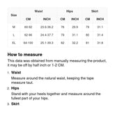 Women's High-waisted A-line Skirt Slim Floral Mid-length Skirt Dress Sai Feel